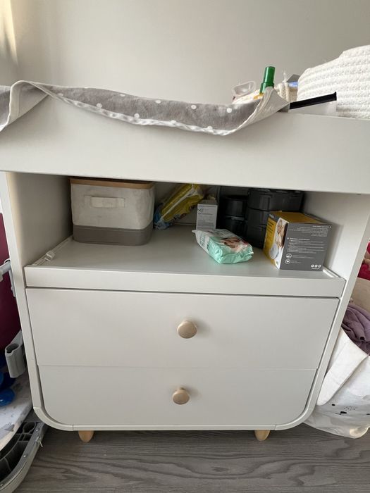 Fraldário ikea branco