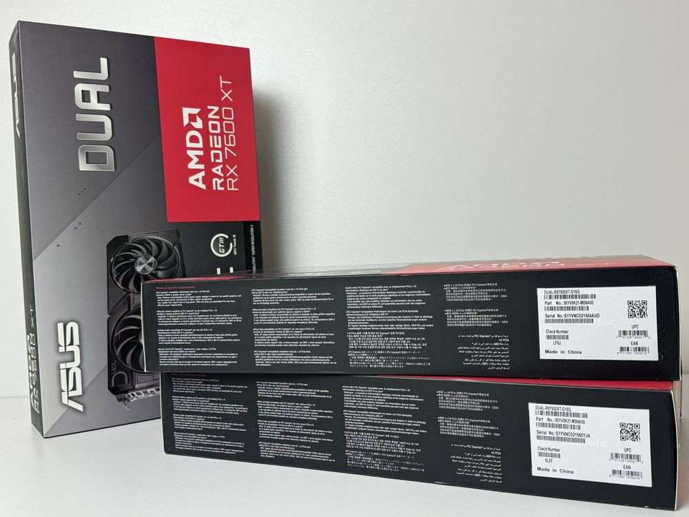 Відеокарта Asus Dual Radeon RX 7600 XT OC 16GB GDDR6 90YV0K21-M0NA00