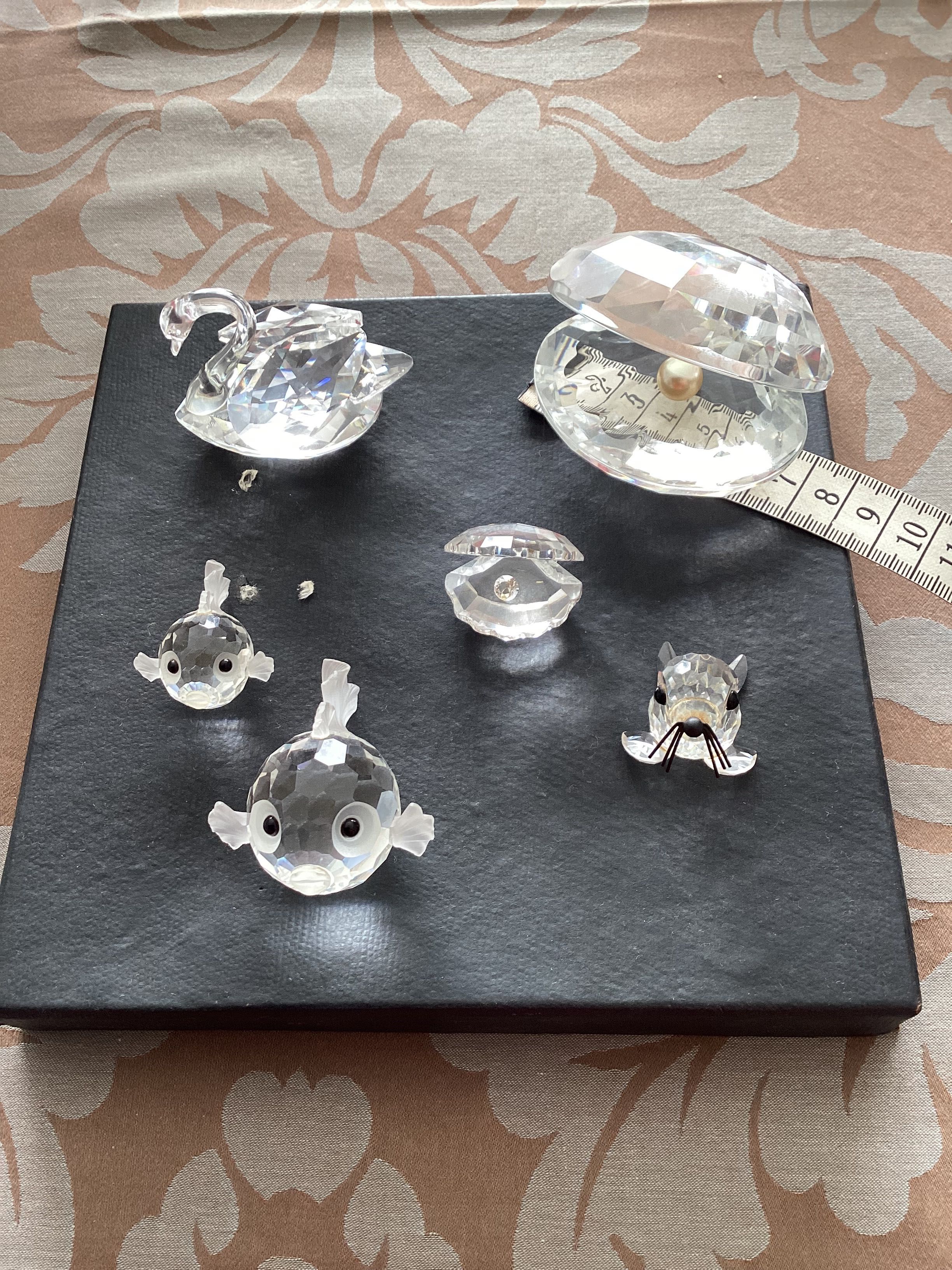 Conjunto de figuras Swarovsky