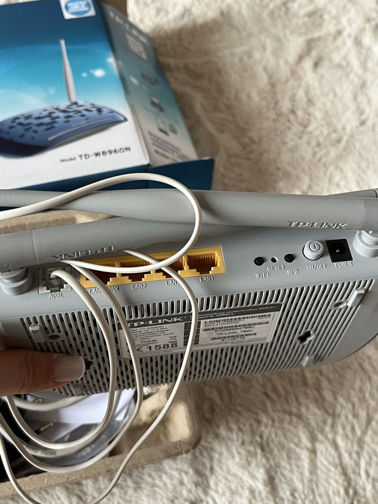 Router tp-link zapakowane do internetu