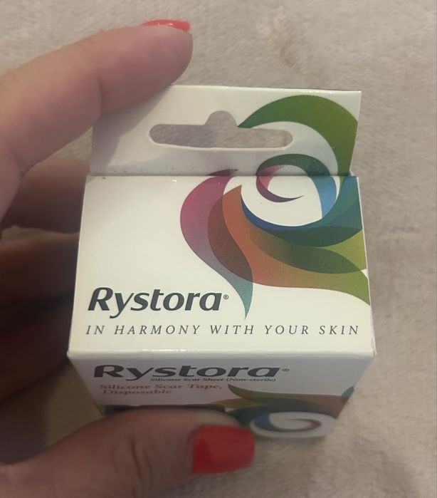 Fita de silicone para cicatrizes pós cirurgica