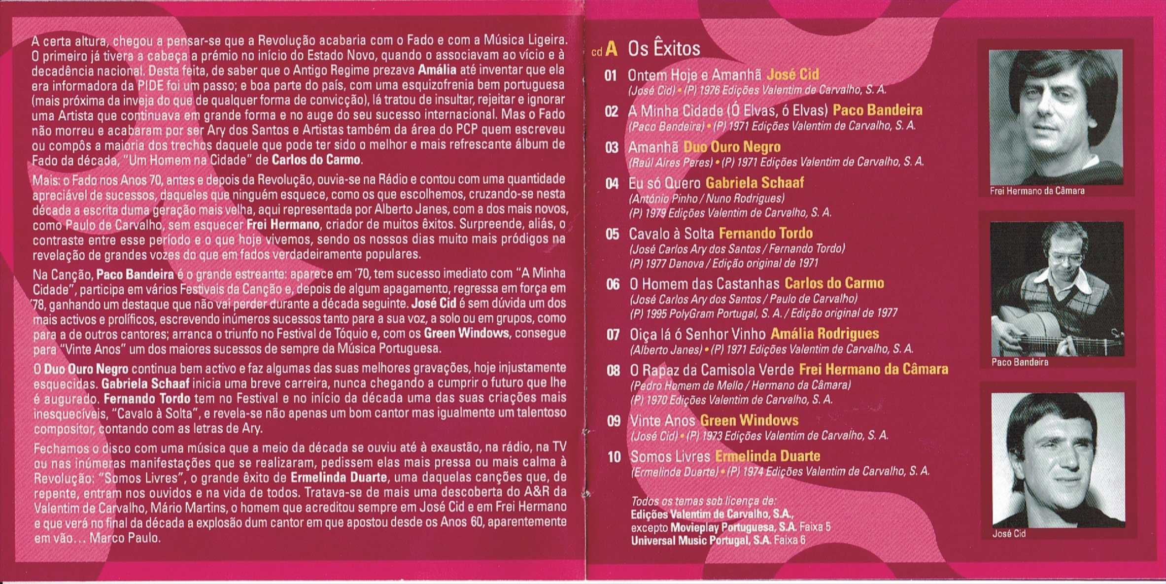 O Melhor Da Música Portuguesa - Vol. 08 - Os Anos 70