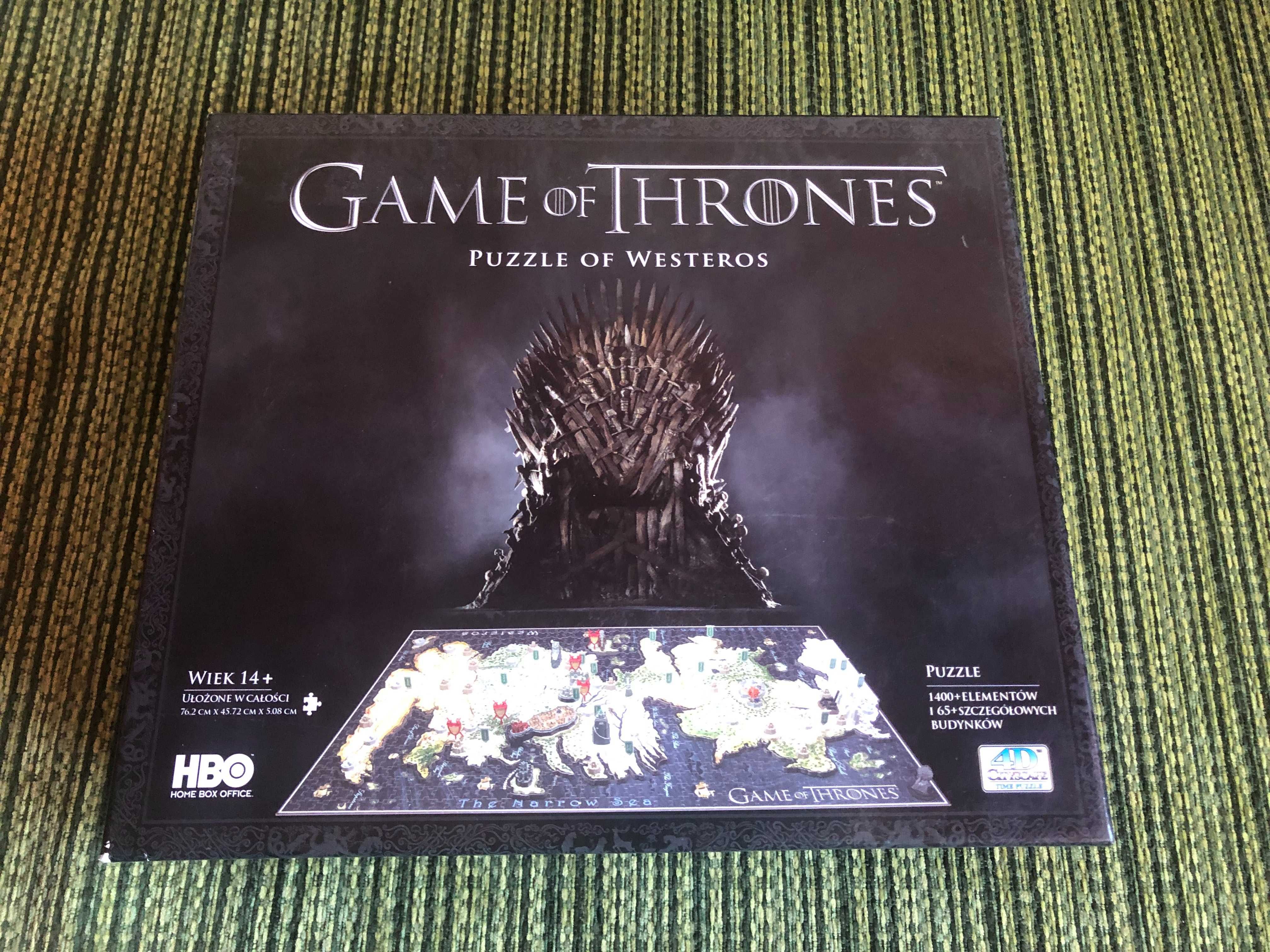 Puzzle Game of Thrones Gra o tron 3D