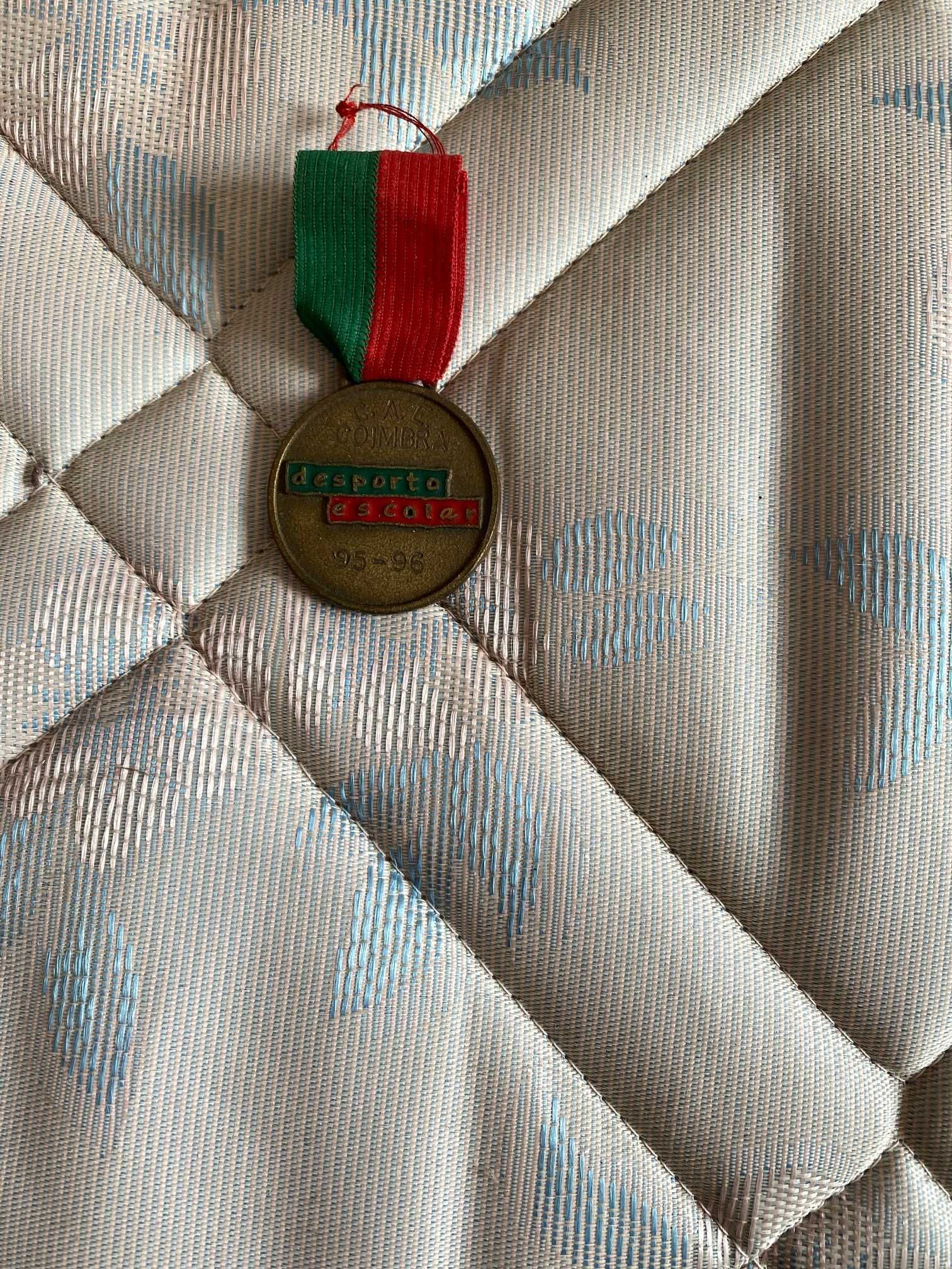 medalha de corta mato desporto escolar