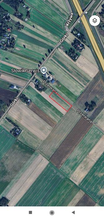 Działka budowlano-rolna w Niedrzwicy Dużej 55 arów