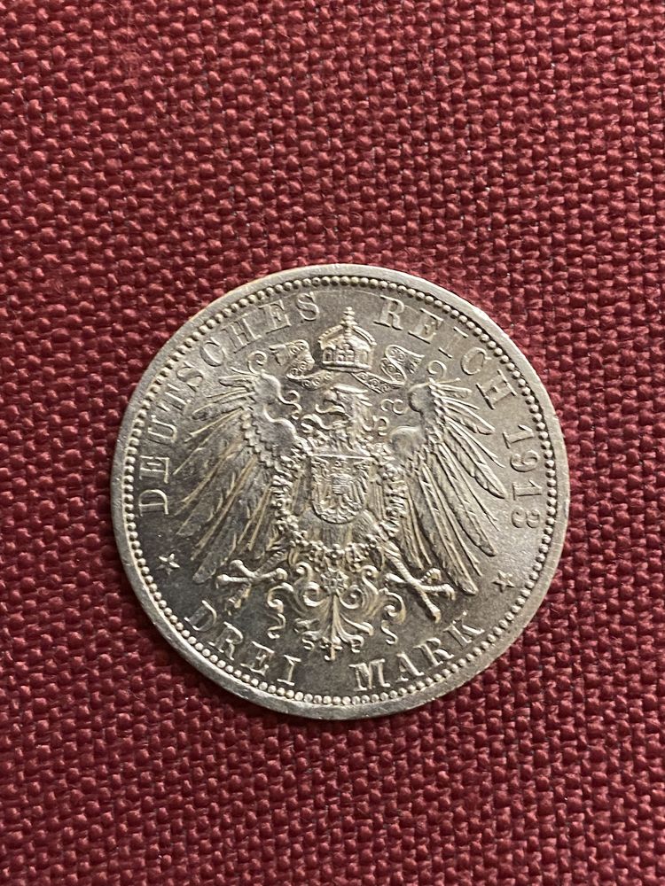 3 марки 1913  року Німецька імперія