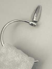 Кольцо для полотенец вешалка в ванную держатель полотенца