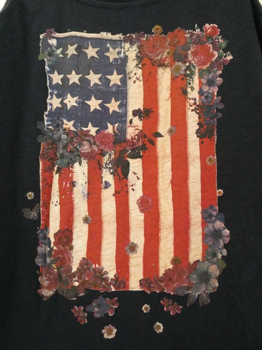 Top Sem Mangas Springfield M - Azul Escuro - Bandeira Vintage