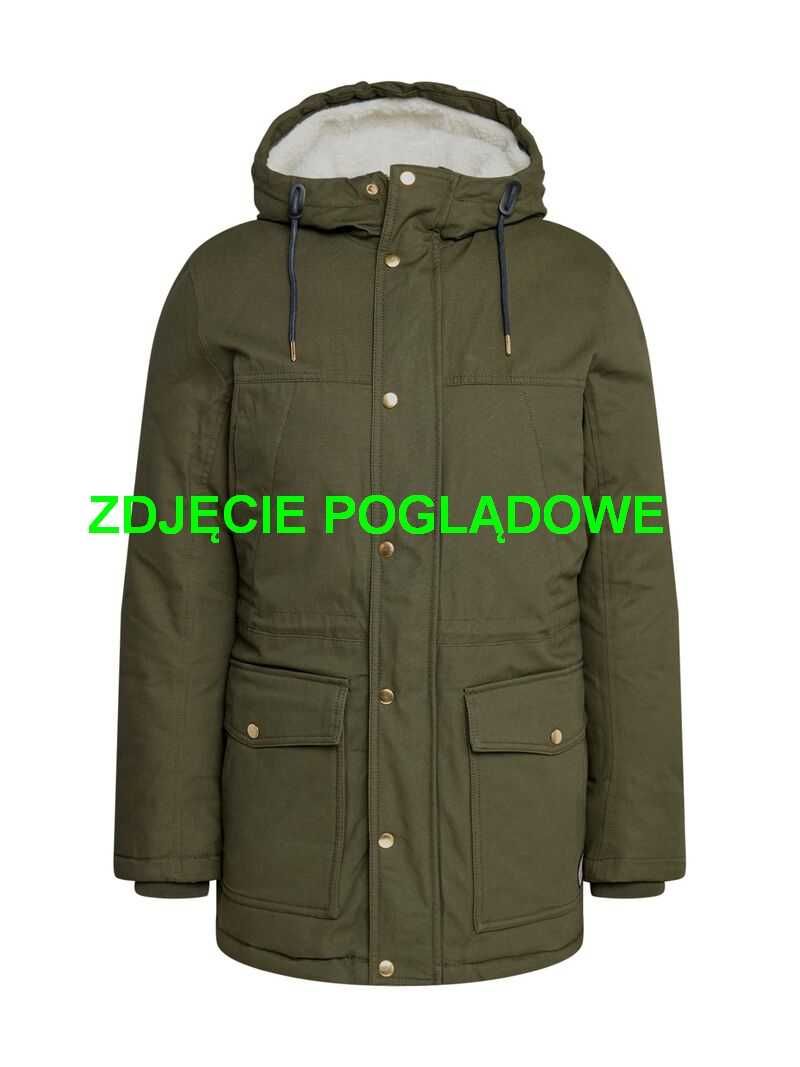 Jack & Jones Zimowa Męska Kurtka Parka rozmiar L