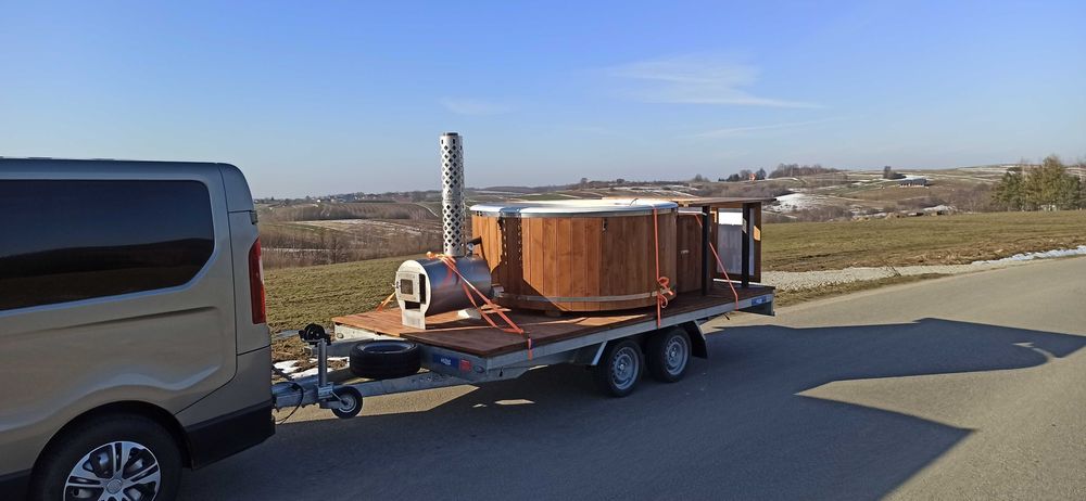 Balia ogrodowa, bania mobilna, jacuzzi, ruska bania na sylwester.