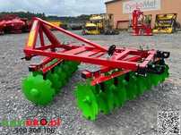 Brona talerzowa Oskar dwuwalcowa 1,6m 2x7talerzy