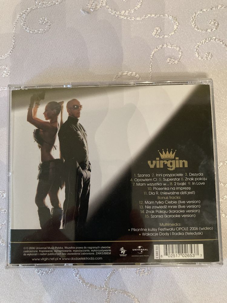 Płyta Cd Doda Virgin Ficca Ekskluzywne Wydanie Specjalne Album 2006