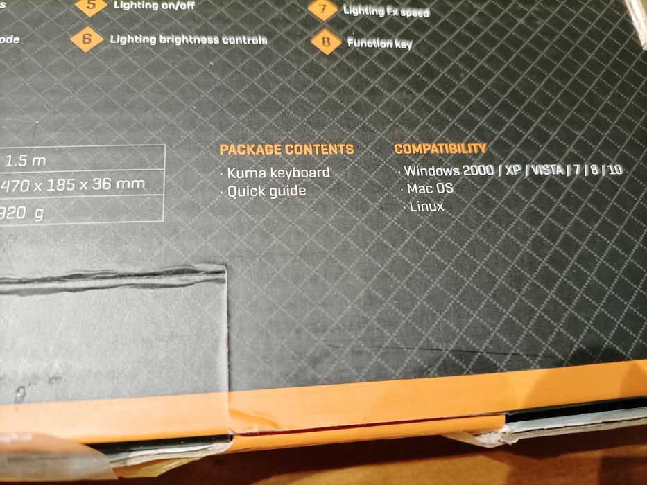 Keyboard as new, Kuma Krom purchased only a few months ago64409515969155124