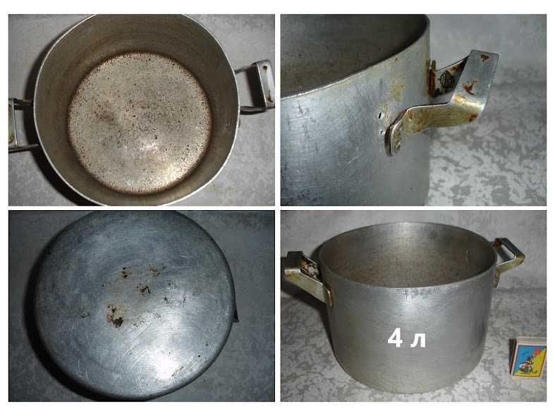 Соусник ИНТУРИСТ. ГРАФИН - скло. Каструлі - ЧАВУН і АЛЮМІНІЙ.