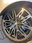 Alufelgi 5x120 r19 oraz opony przód 225/40/19 tył 255/35/19.