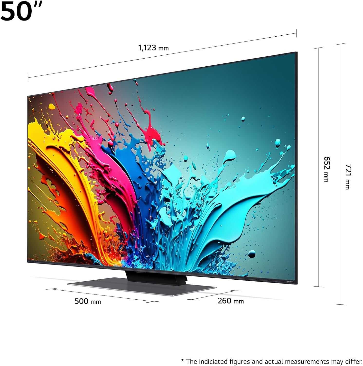Телевізор LG 50QNED86T3A, QNED TV, 4K, webOS 24, HDR10, 120 Гц, (2024)