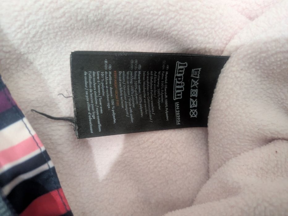 Kombinezon zimowy dziewczęcy roz. 86/92 Lupilu