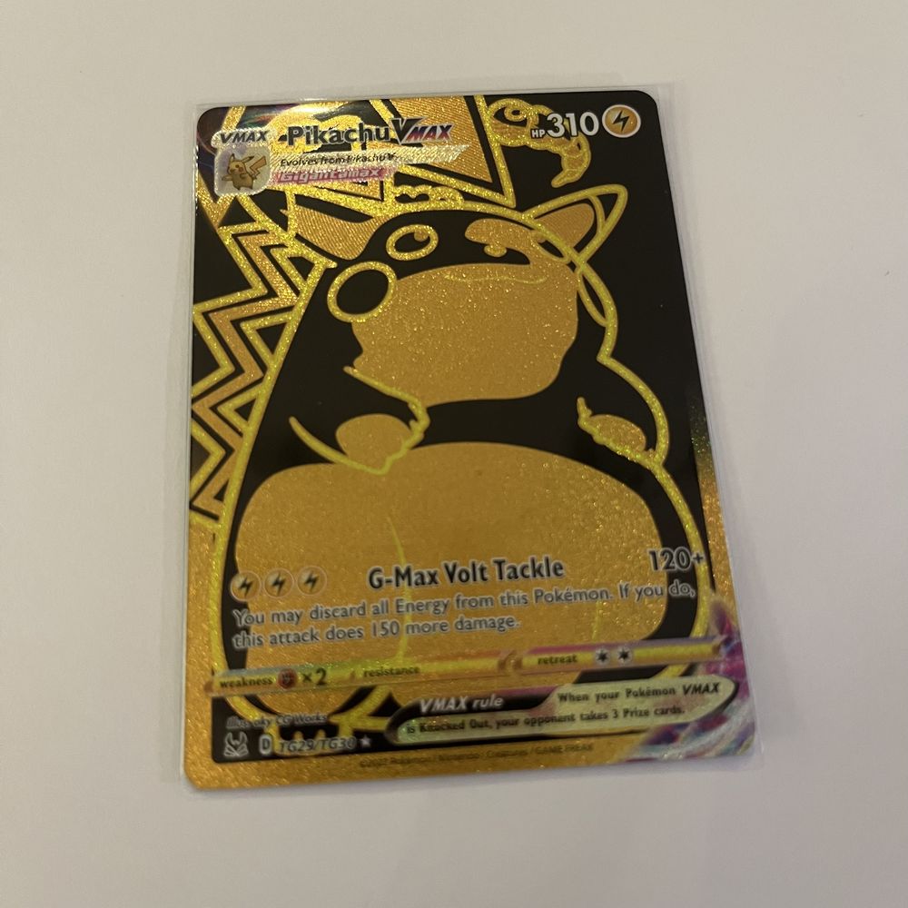 Karta Pokemon TCG Pikachu VMAX Lost Origin Trainer Gallery