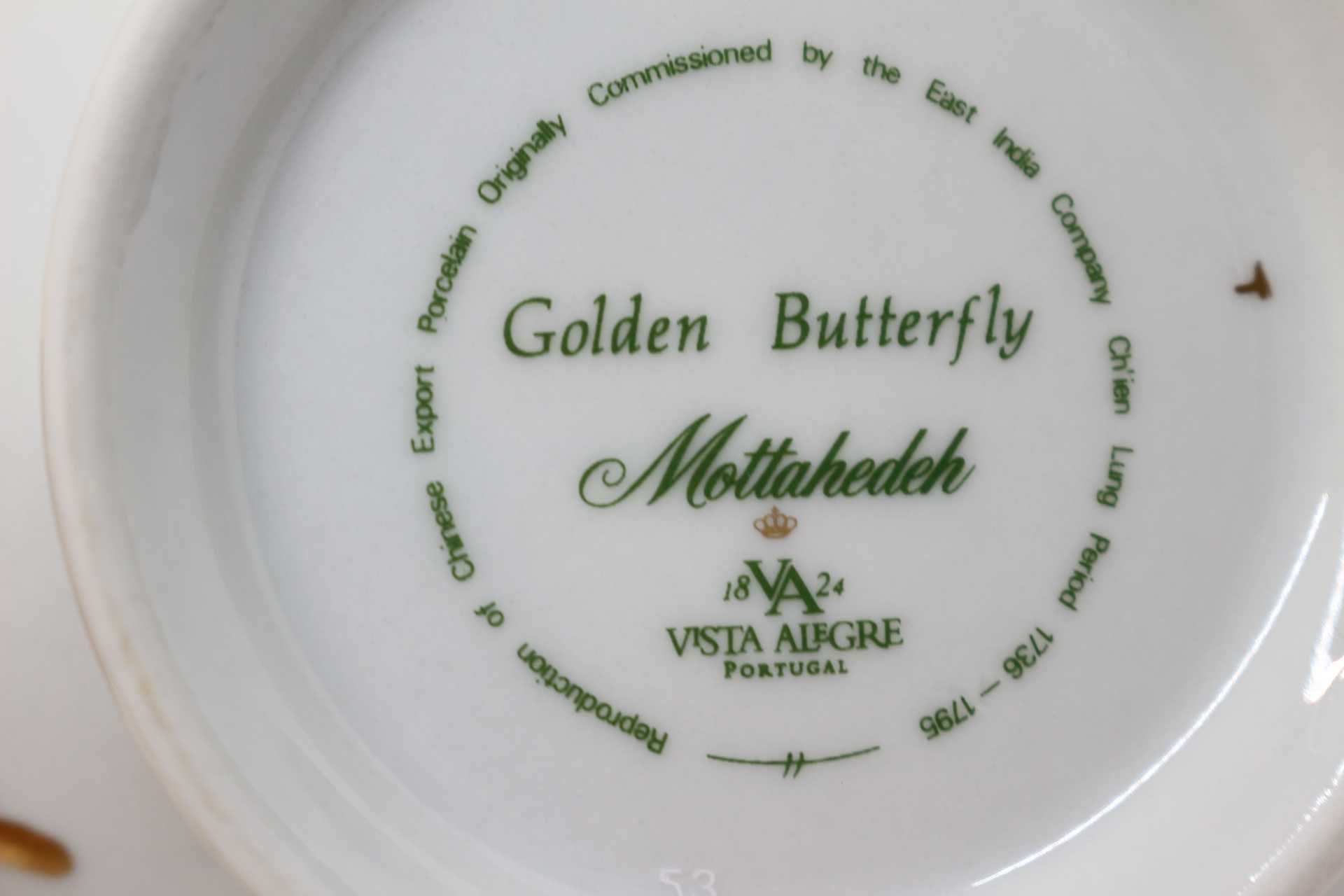 Grande Cremeira Coleção Golden Butterfly Mottahedeh Vista Alegre 1997