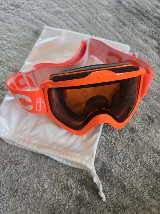 Gogle narciarskie POC pomarańczowe
