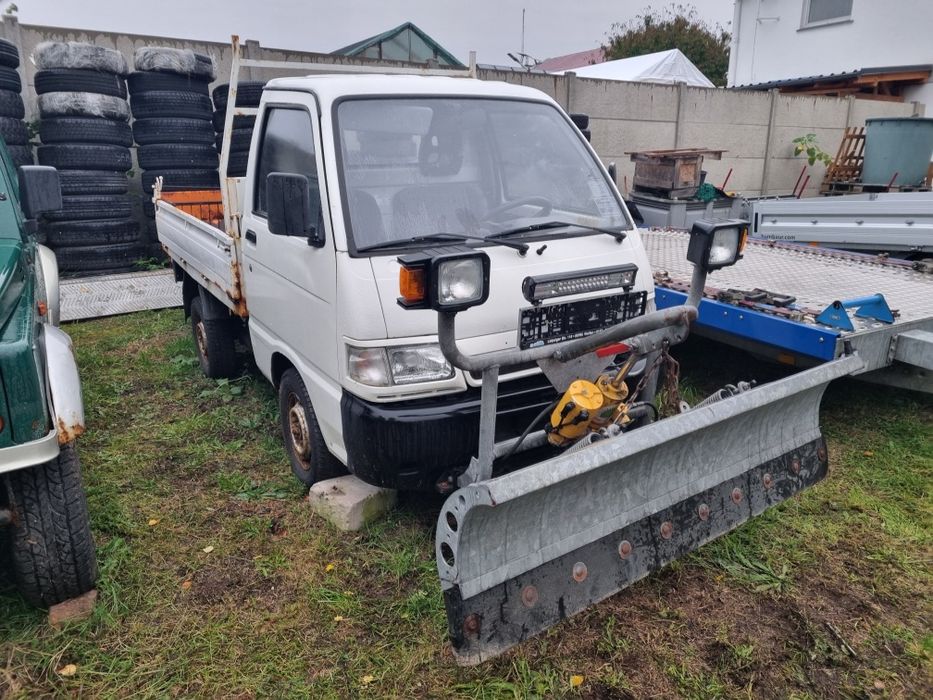 Piaggio porter wywrotka pfau pług odśnieżarka piaskarka 4x4 komunalny