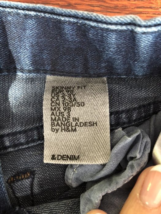 Jeansy chłopięce H&M 98cm