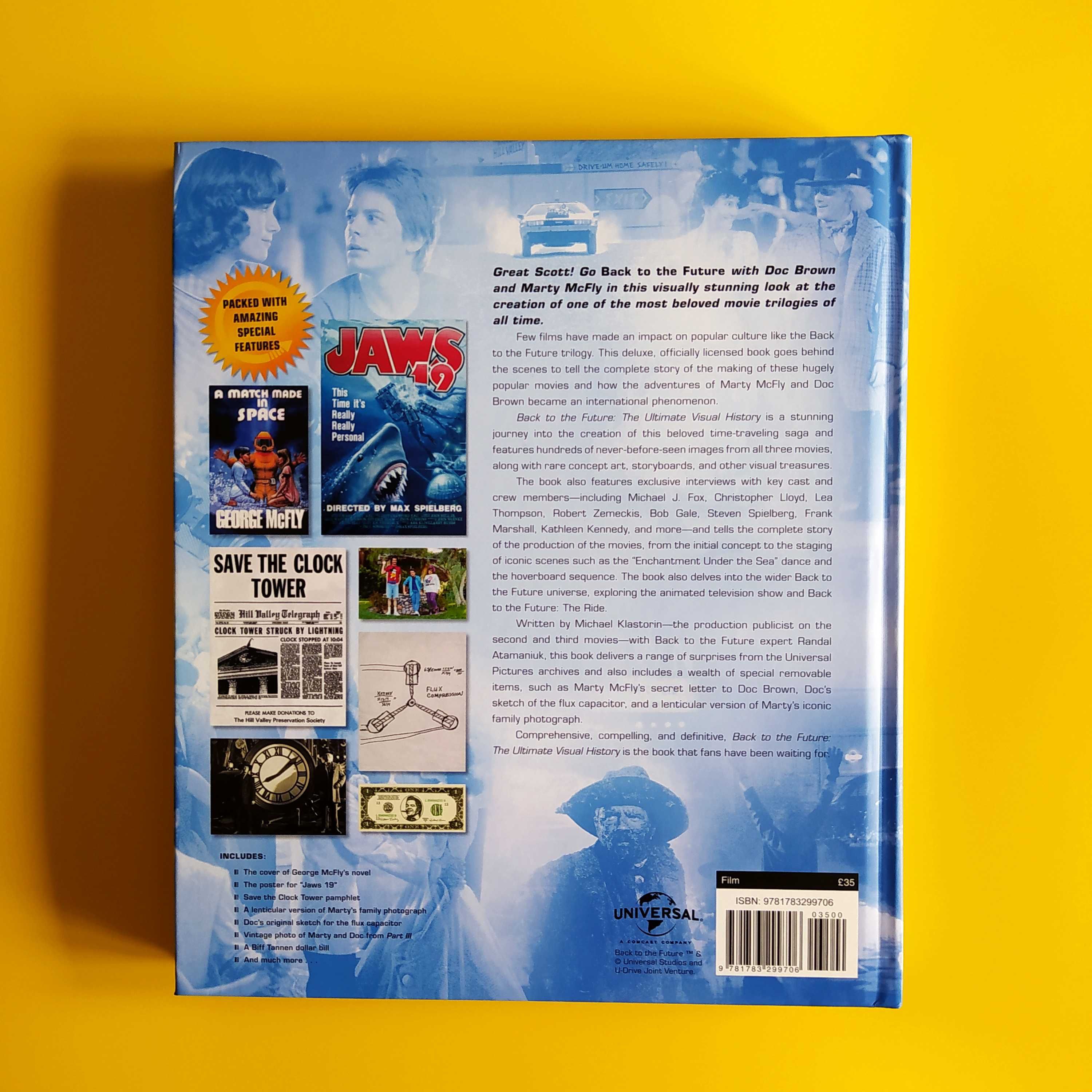 Livro Back to the Future the Ultimate Visual History