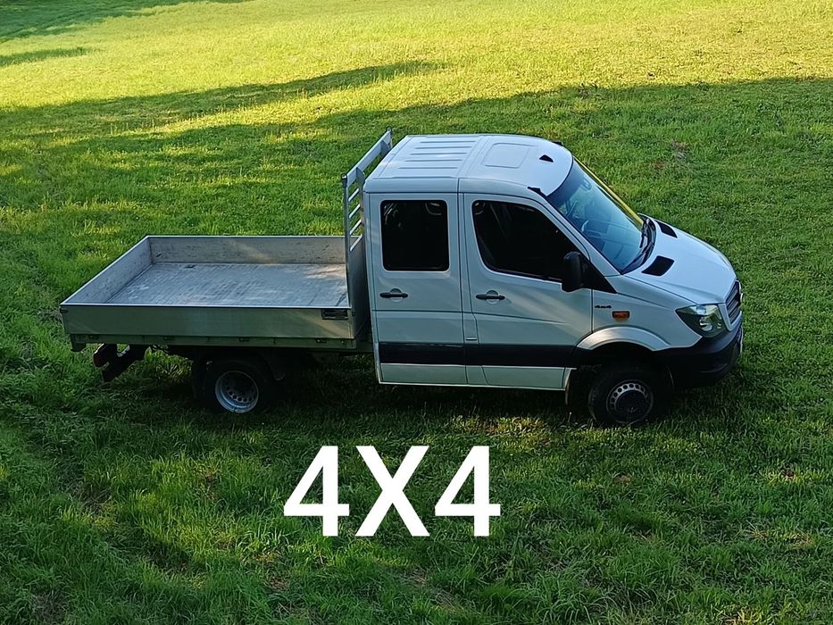 Mercedes-Benz Sprinter 516 CDI 4x4  Mercedes Sprinter 516 CDI 4x4/Off-Road/Doka/Platforma/Bliźniak