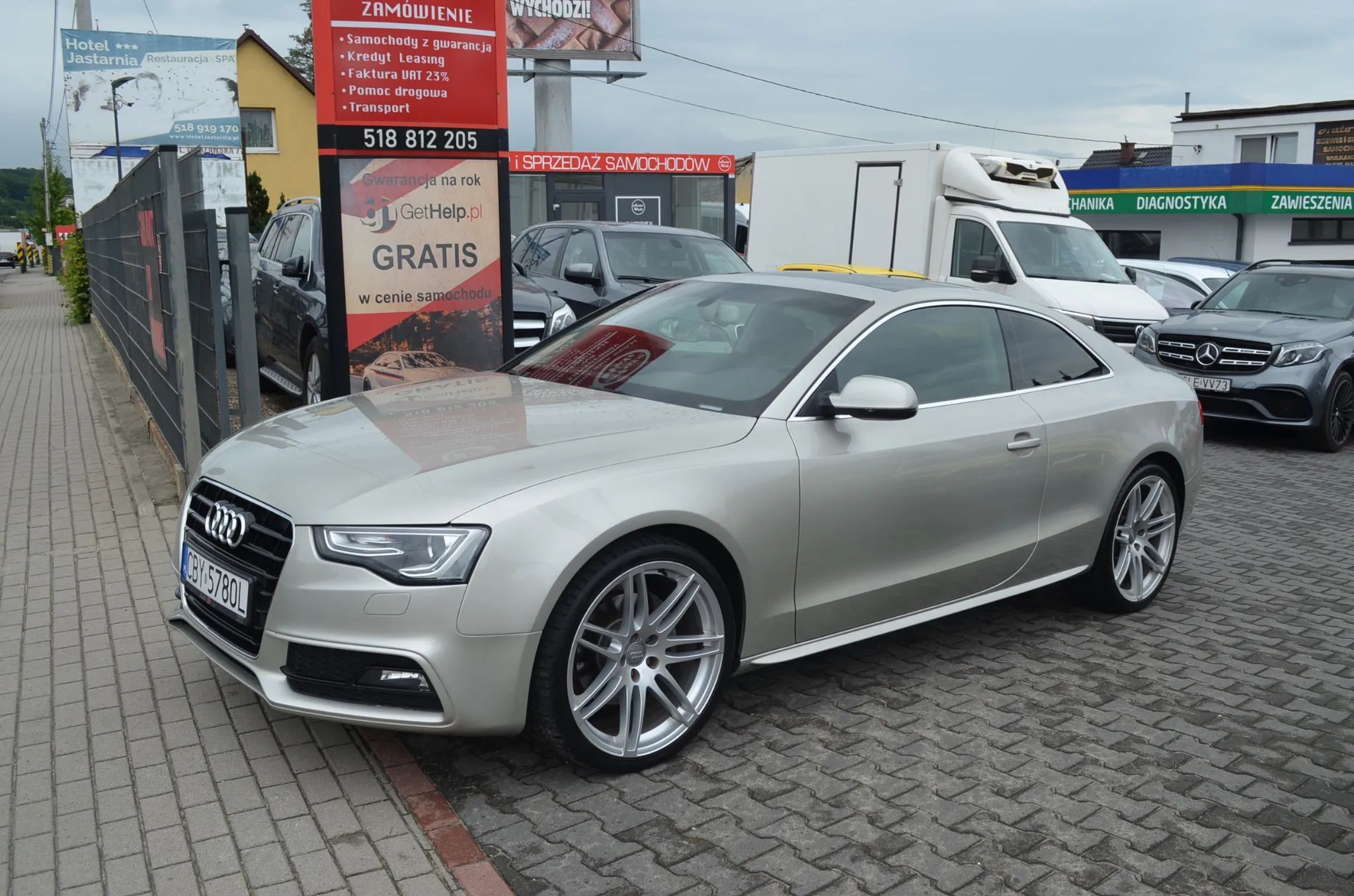 Audi A5 2.0 TFSI S5 Coupe S Line Quatro S Tronic Kamera Podgrzewane Fotele