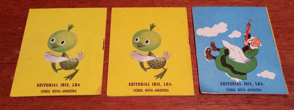 Mini livros carrocel mágico