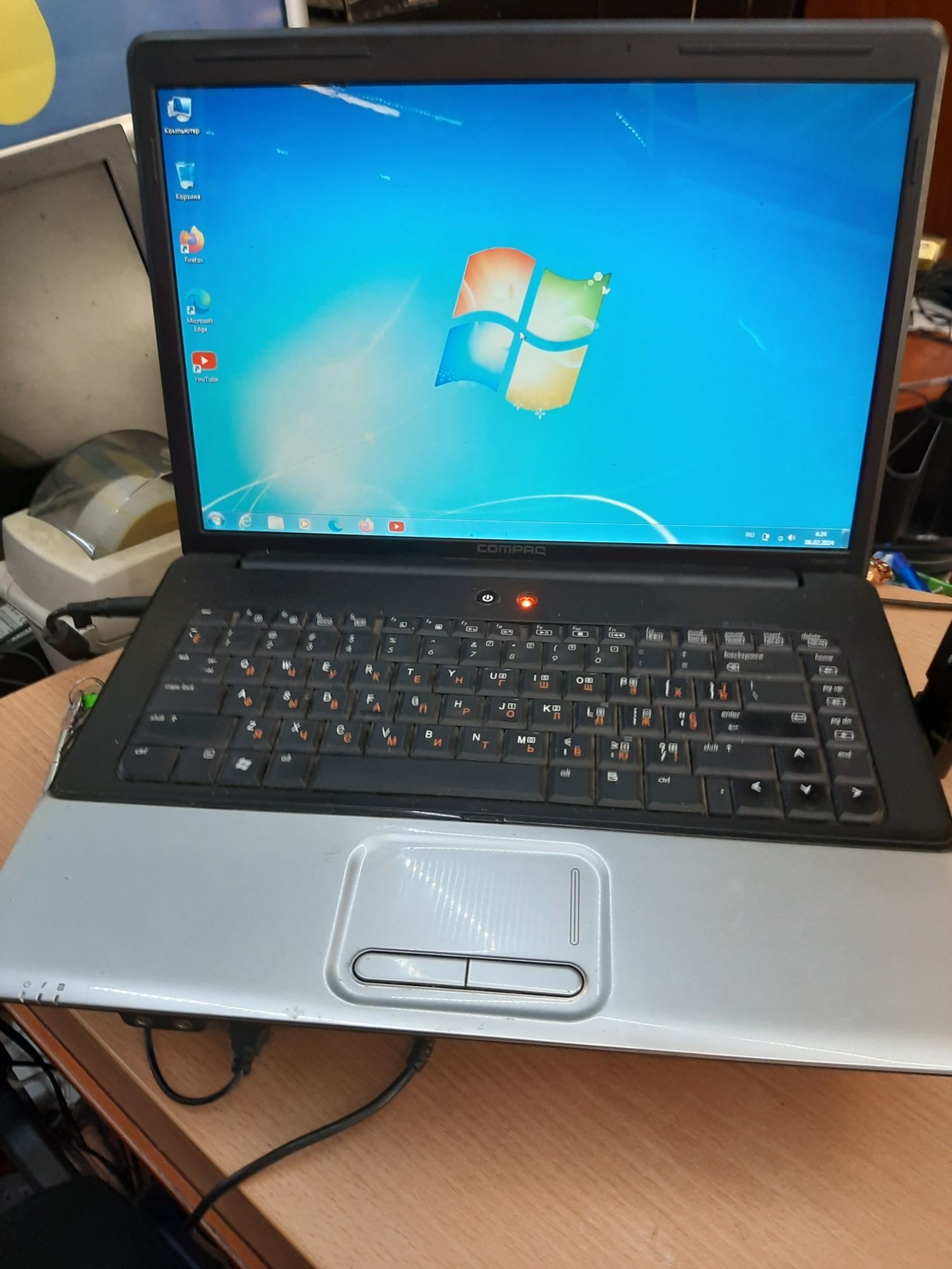 Продам ноутбук Compaq Presario CQ50,256Gb ssd,,4озу,GeForce 8200