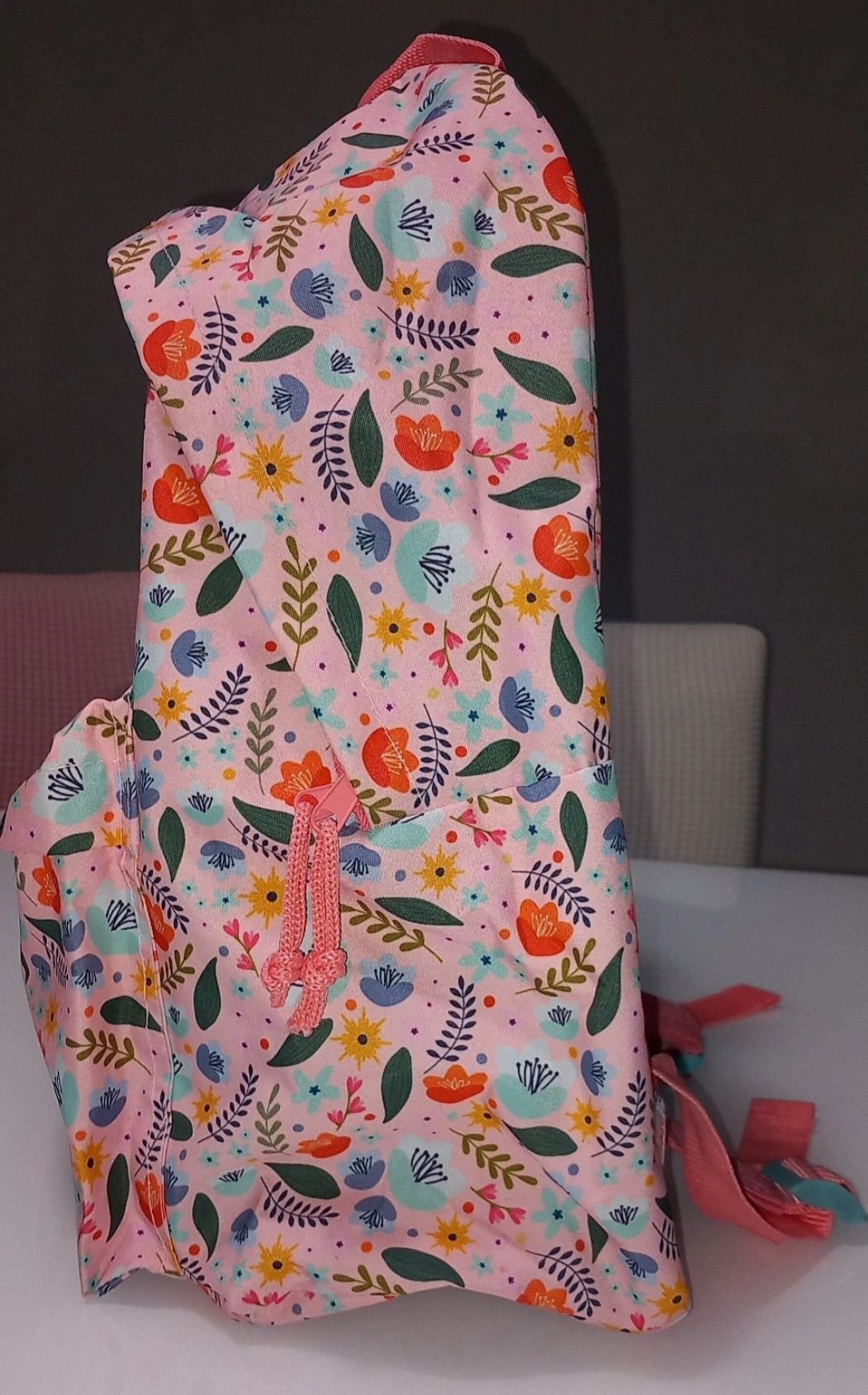 CONJUNTO ESCOLAR (mochila+estojo) - coleção Girly Flowers