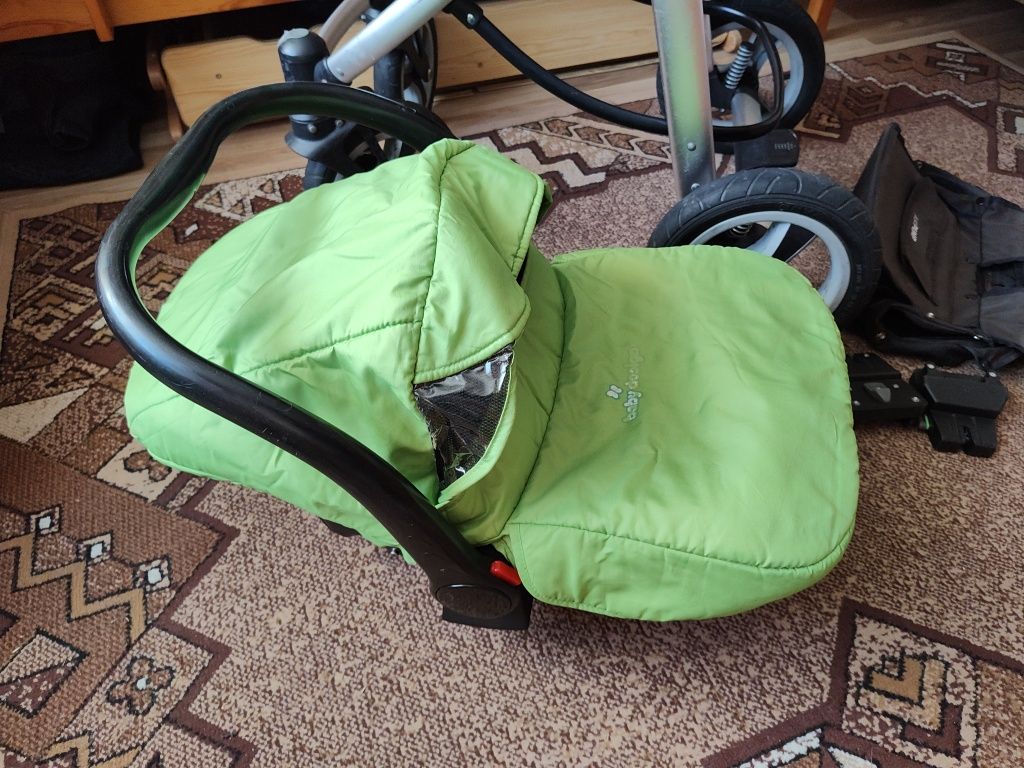 Wózek 3w1 Baby Design - Gondola + fotelik z adapterem