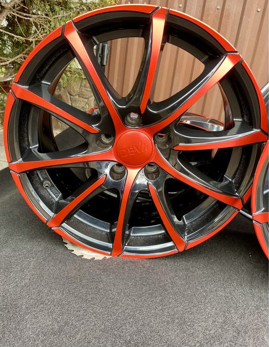 DBV R17 5/112 ET45 7.5J Volkswagen Audi MB Литі Титанові Диски 4шт