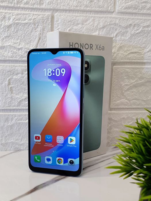 Honor X6a, 128GB, NFC, Стан Нового