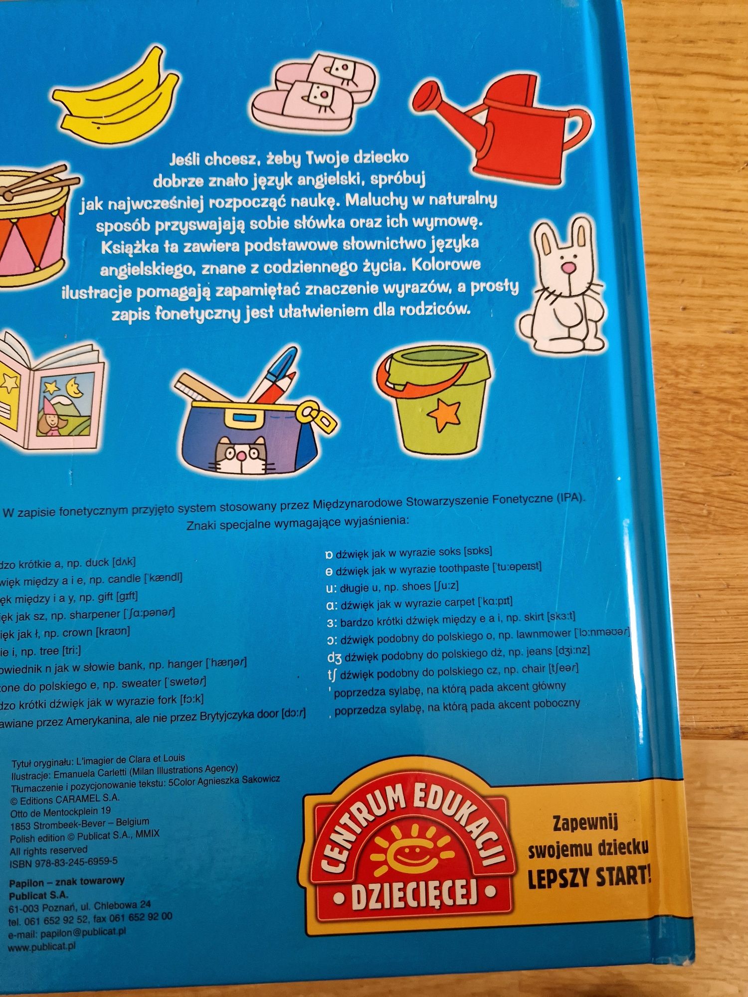 Centrum Edukacji Dziecięcej słownik obrazkowy
