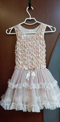 Платье Tutu (Туту), пудровое пышное платье для девочки