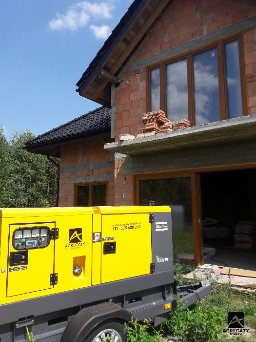 Agregat prądotwórczy 0,8 kW - 500 kW Wynajem 24/7 Atlas Copco Fogo Cat