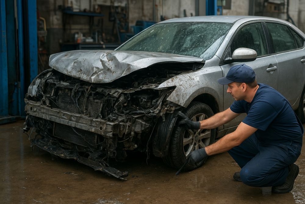 Ремонт авто после ДТП ремонт утоплинника после воды выкуп авто