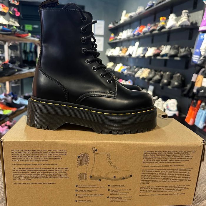 Dr. Martens Jadon Black Polished. Оригінал.