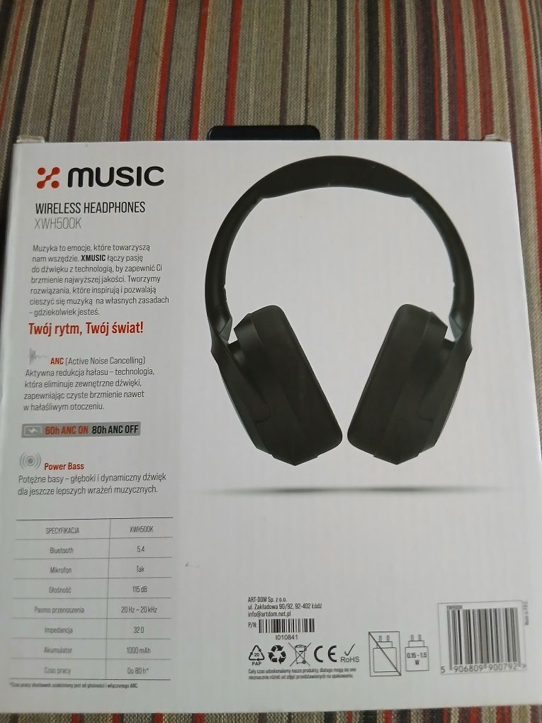 Słuchawki Bezprzewodowe Xmusic