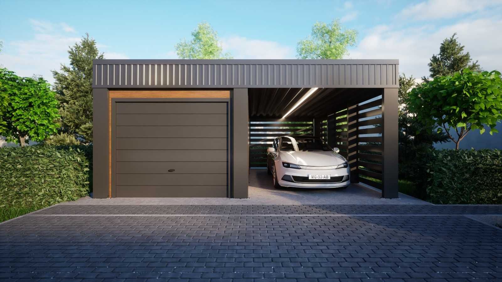Wiata samochodowa na zamówienie, pod wymiar, carport, zadaszenie