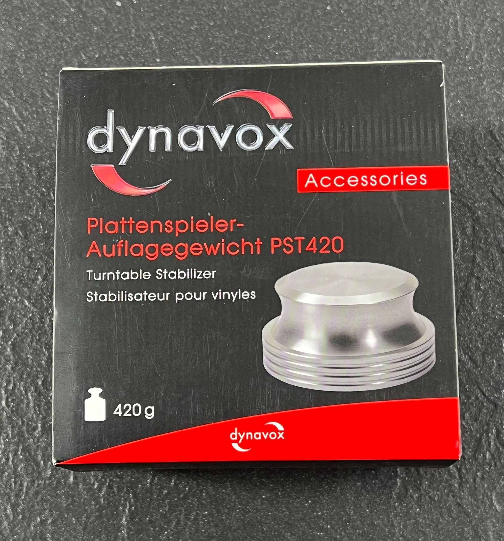 Stabilizator winyli Dynavox PST420 srebrny