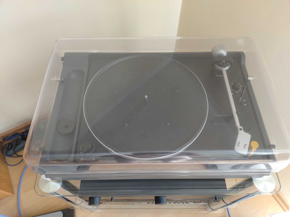 Gramofon Braun PS 350 + przedwzmacniacz gramofonowy Monacor SPR-6