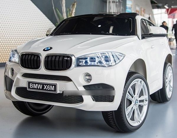 Дитячий двомісний електромобіль Джип BMW X6M ліцензійний