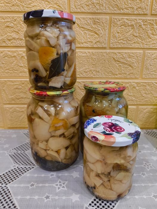 Гриби консервовані,Білі,польські,маслята