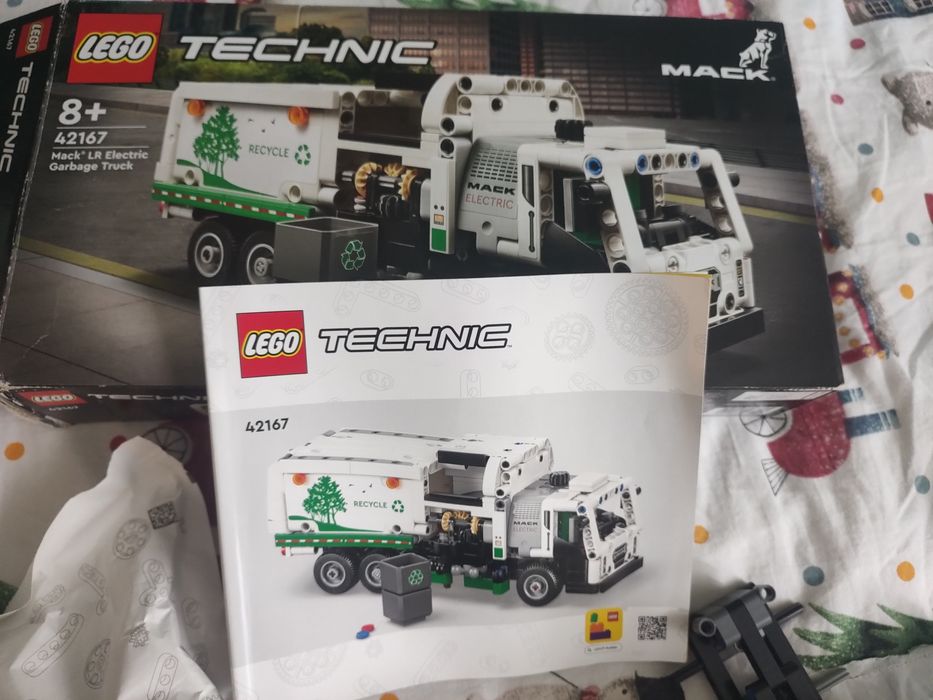 Lego technic śmieciarka