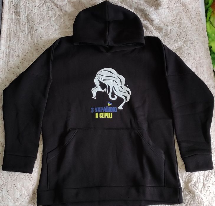 Женское худи оверсайз б/р трехнитка