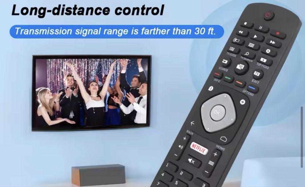 Comando ou controlo remoto para Philips Smart TV, TV LCD LED TVs
