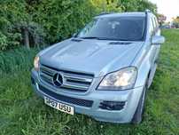 Karoseria Mercedes Benz X164 GL C775 Maska Zderzak Błotnik Drzwi Wysyl